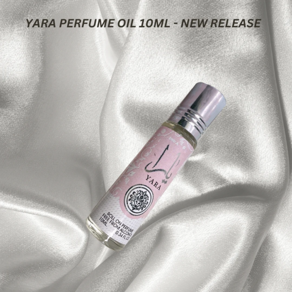YARA Roll-On Perfume Oil CPO - 10ML (0.34 OZ) By Ard Al Zaafaran | Gourmand accord, Vanilla, Musk, Heliotrope, Orchid, Tangerine. - Image 3